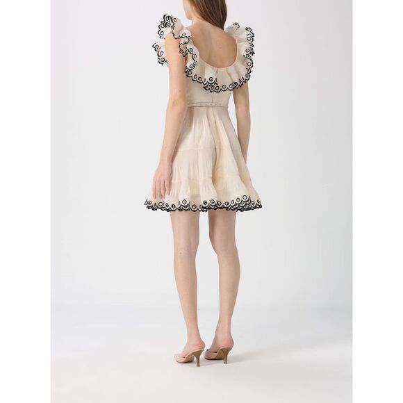Zimmermann Dress Woman Cream - Picture 2 of 3